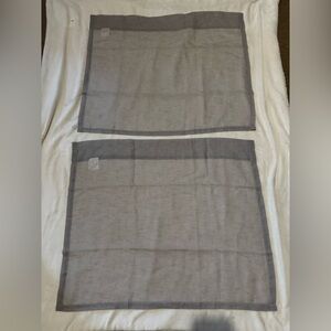 Koufall linen look short curtains